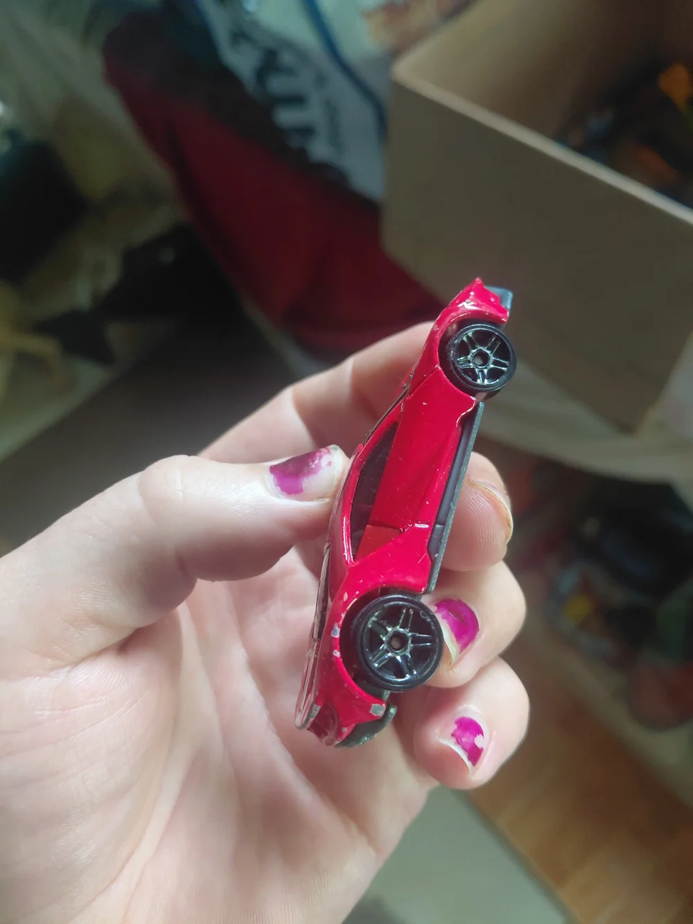 2017 Hot Wheels Ford GT die-cast car.